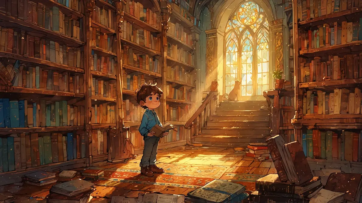 Staś i Tajemnicza Biblioteka