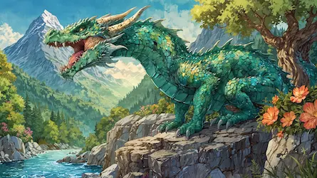 Przygoda Smoka Florka - Opowieść o spokoju i odwadze