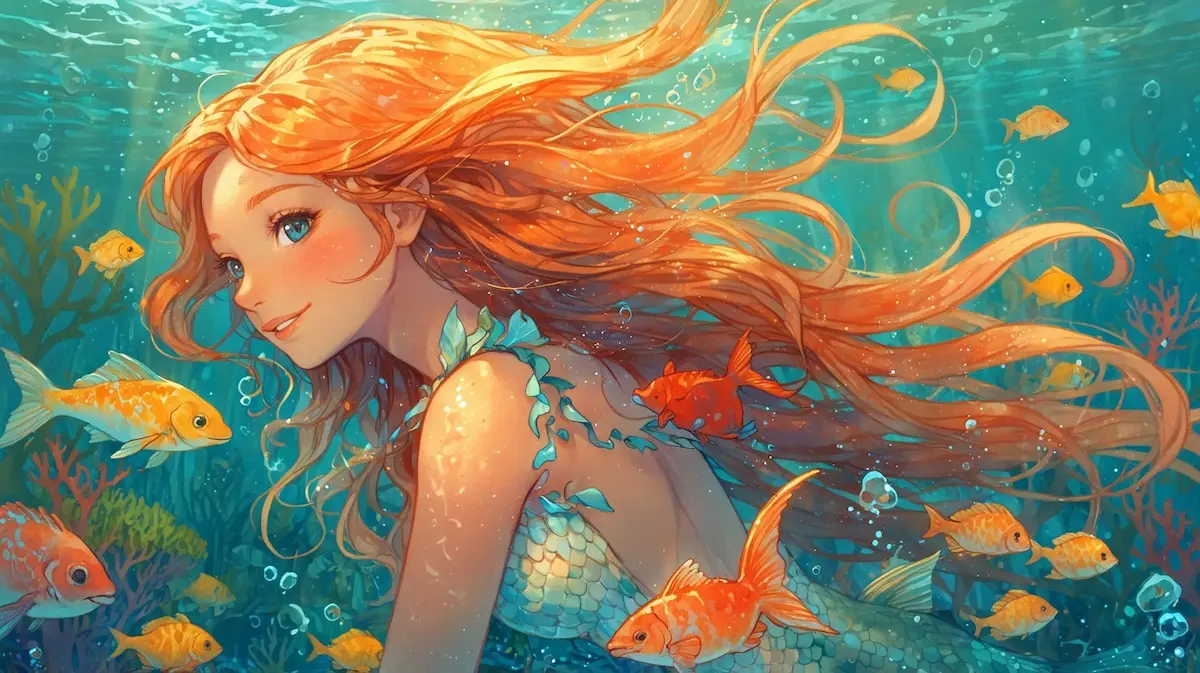 Magiczne Przyjaźnie Syrenki Ani - Bajkowa Opowieść