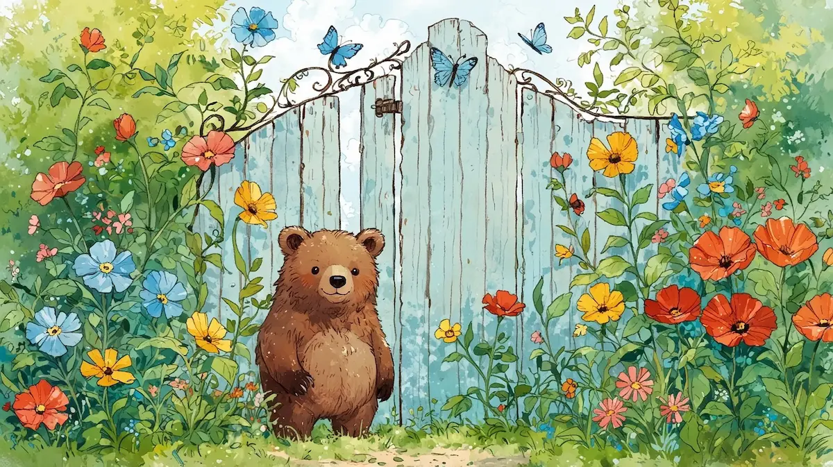 Zaczarowany ogród Misia Tulisia - magiczna historia