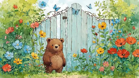 Zaczarowany ogród Misia Tulisia - magiczna historia