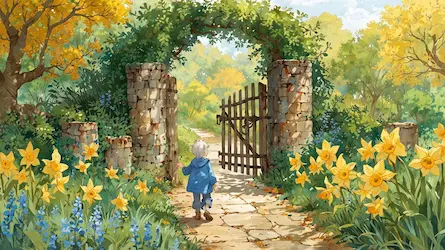 Tajemniczy ogród Filipa - magiczna story pełna emocji