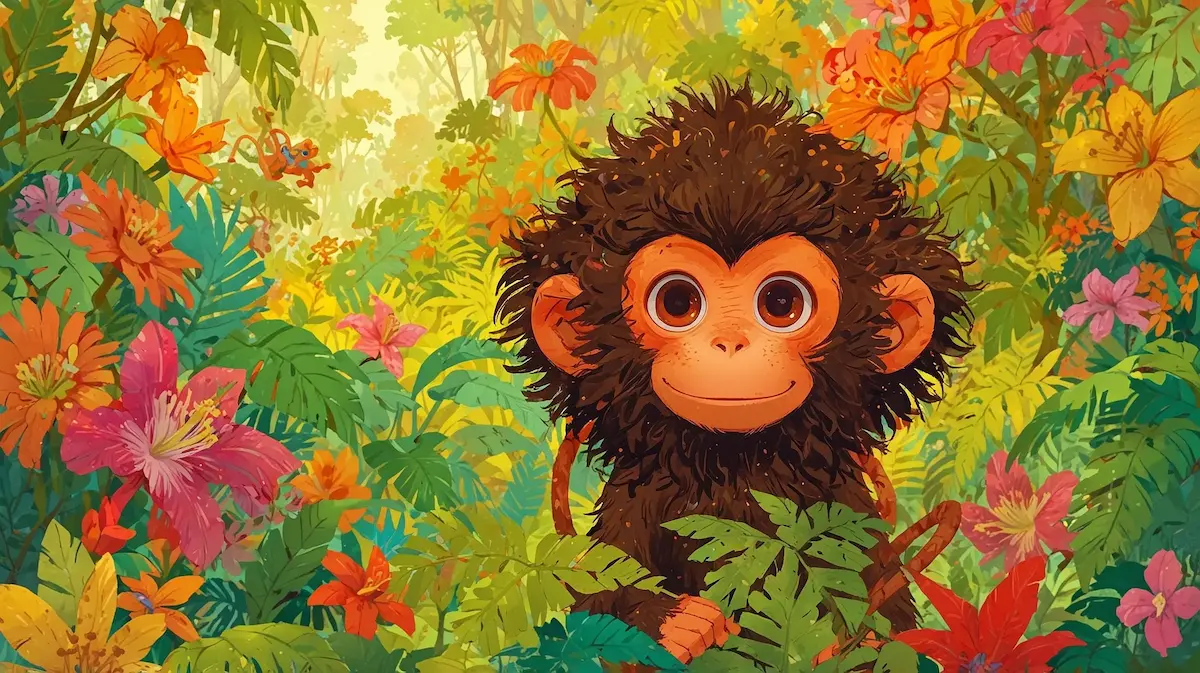 Olek i Mądra Małpka - Bajkowa Opowieść o Gniewie