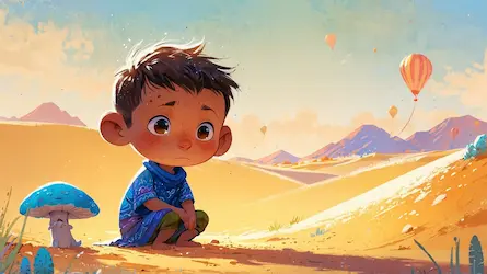 Opowieść o Olku Krabiku i Magicznej Pustyni