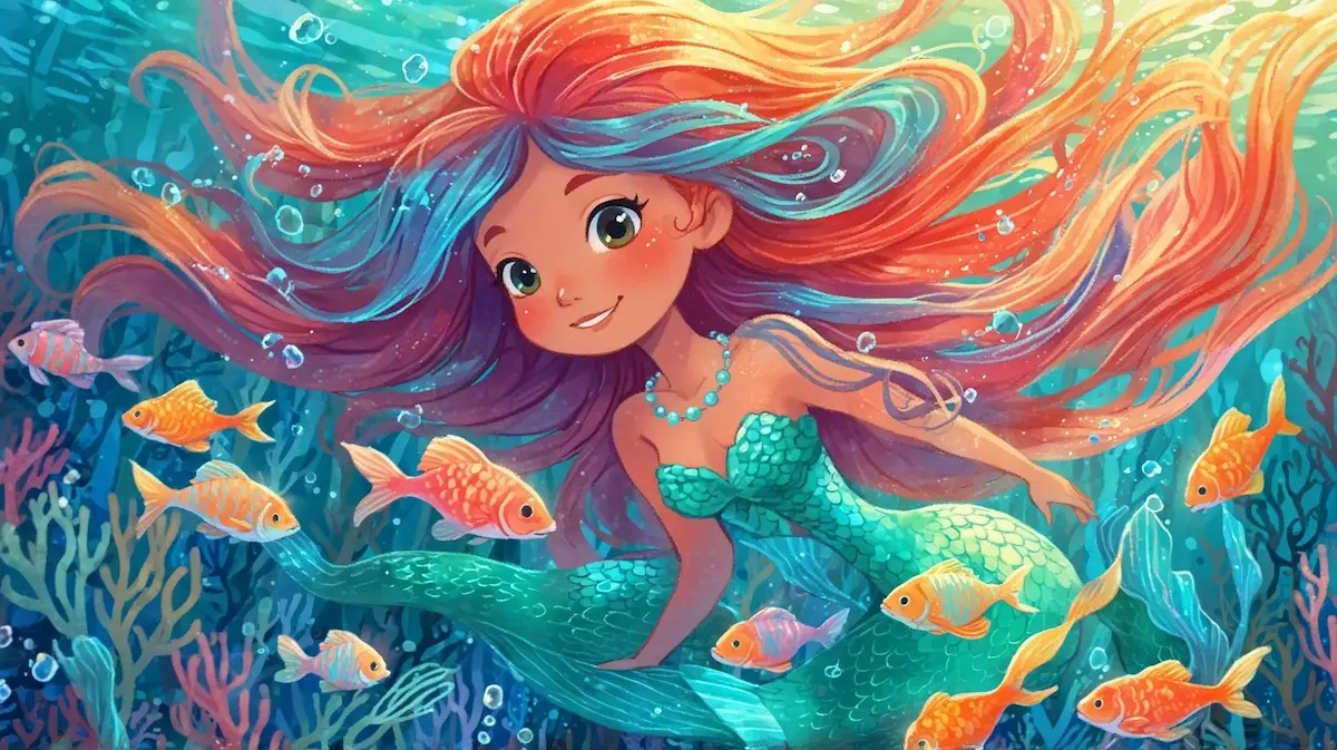 Opowieść o Syrenie Asii i Tajemniczym Ogrodzie Koralowym
