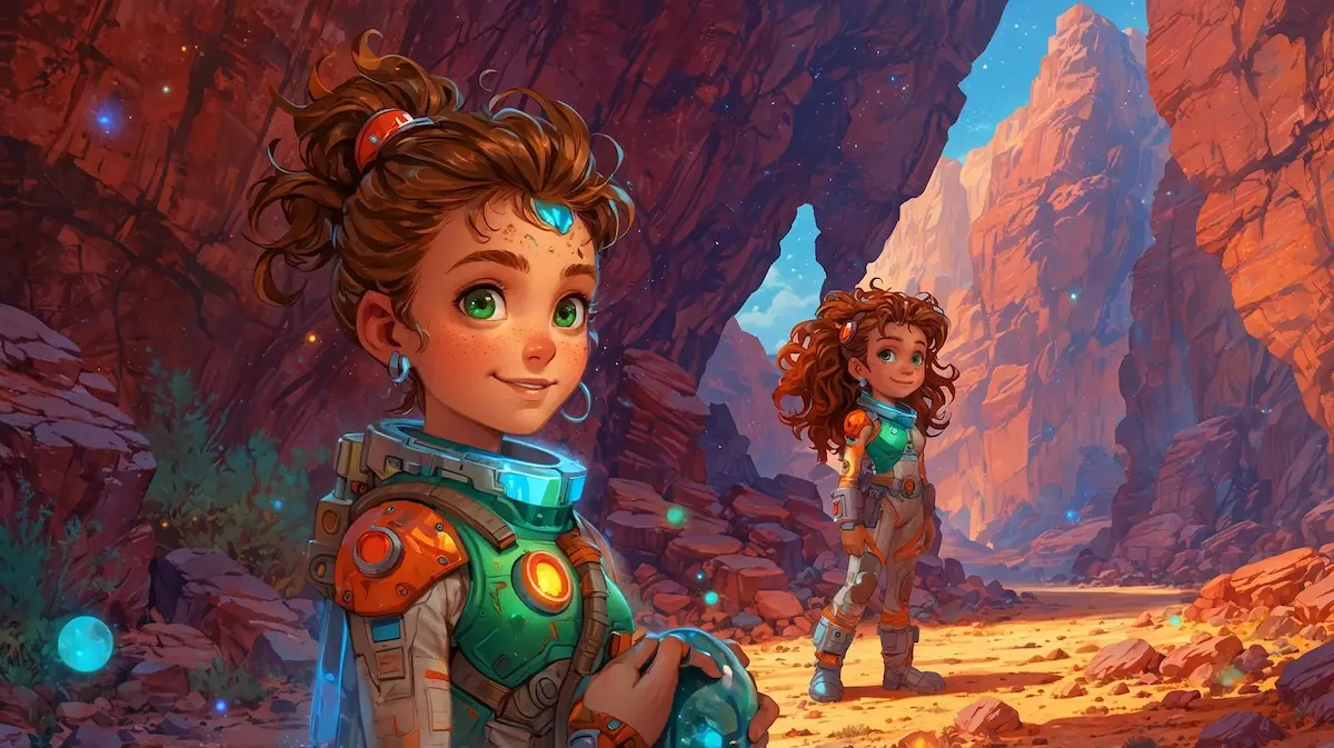 Historia Super Bohaterki Mai: Misja na Marsa