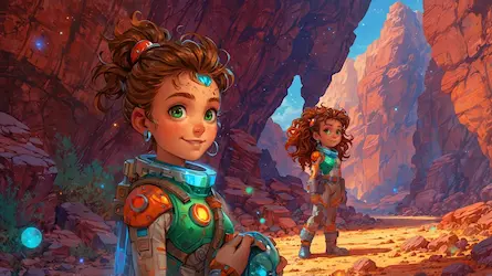 Historia Super Bohaterki Mai: Misja na Marsa