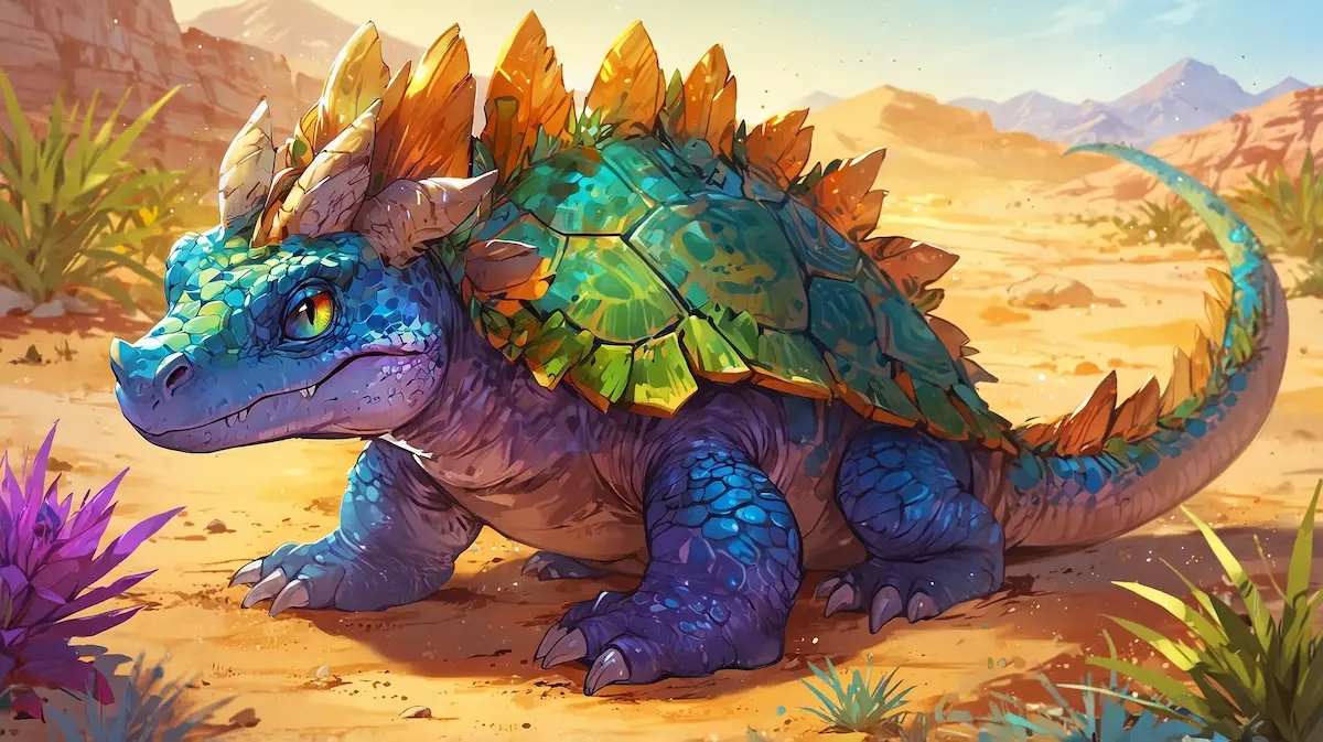 Smok Zefir i Tajemnica Pustyni - magiczna story