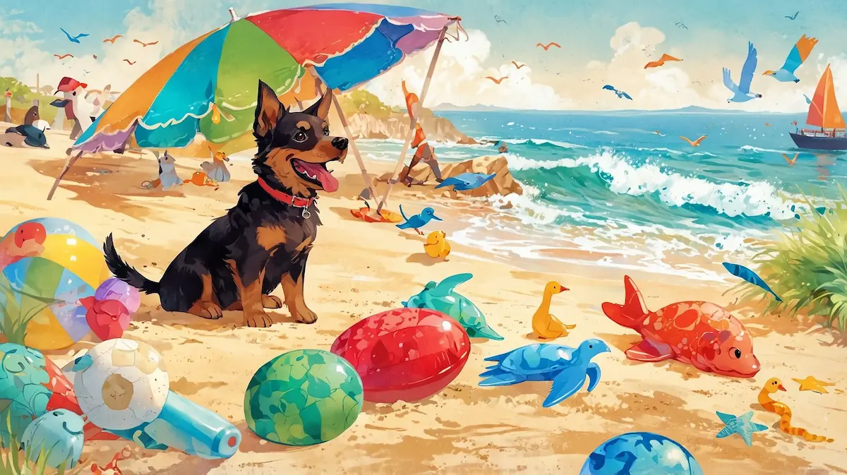 Historia pieska Fido na plaży - opowieść o przyjaźni i zrozumieniu