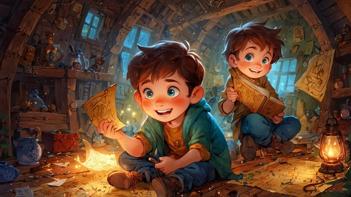 Tajemnicza historia o zaginionym skarbie