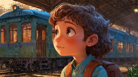 Kacper i Zaczarowana Lokomotywa - Magiczna historia