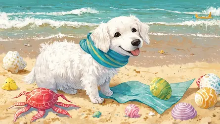 Opowieść o Polunii: Przyjaźń i Współpraca na Plaży