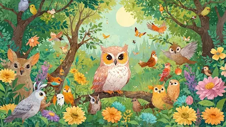 Króliczek Tobi w Magicznym Ogrodzie 