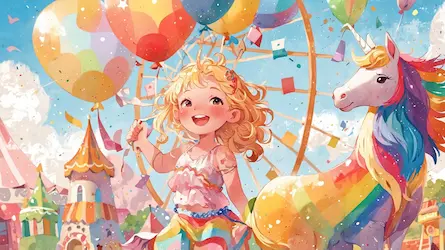 Czarodziejski Park Rozrywki - Magiczna historia Mai i Błyska