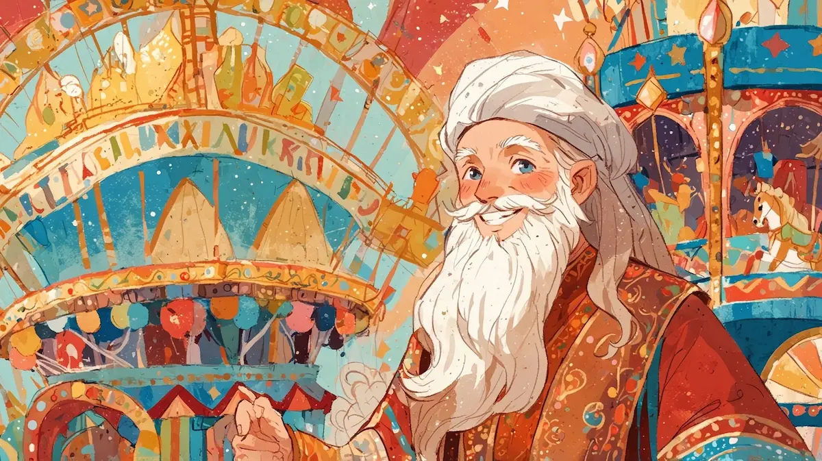 Przygoda małego Jasia w parku rozrywki - story