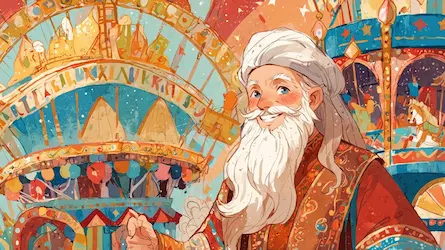 Przygoda małego Jasia w parku rozrywki - story