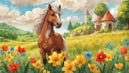 Konik Kacper i Zaczarowana Wieś