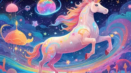 Galaktyczna Przygoda Jednorożca Lili 