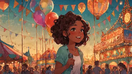 Magiczny Park Rozrywki: Historia o Śpiewającej Hani