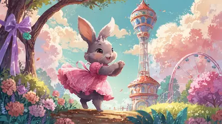 Historia Króliczka Zuzi i Magicznego Parku