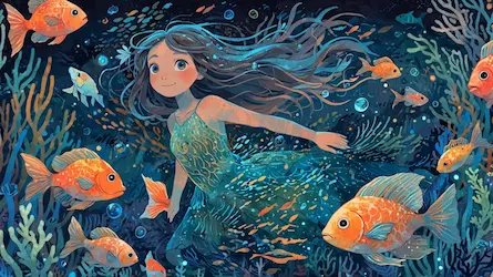 Historia Czarodziejki Maji i Podwodnej Krainy