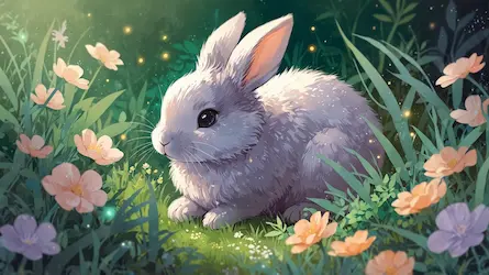 Króliczek Zuzia i Senne Kwiaty 