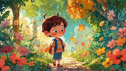 Historia Jasia i Tajemniczych Kwiatów