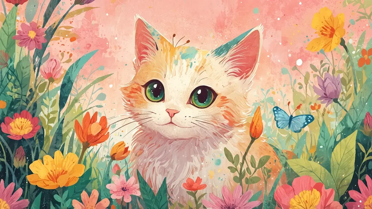 Opowieść o Kocie Szymku i Magicznym Ogrodzie