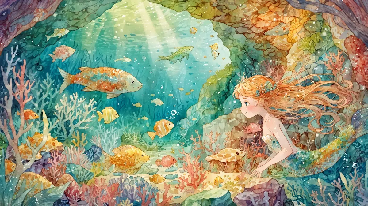 Przygody Syrenki Zosi - Opowieść o Tajemniczej Grocie