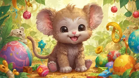 Historia o kotku Leo i dżungli zabawek
