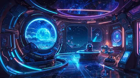 Robot Max i Tajemnicza Stacja Kosmiczna 