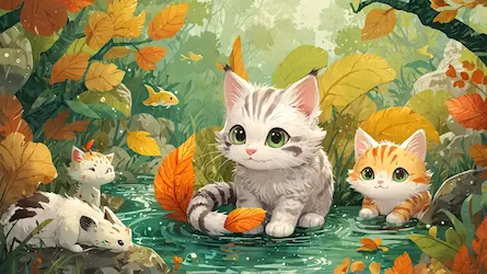 Przygody Kotka Mimi i Małego Tygrysa