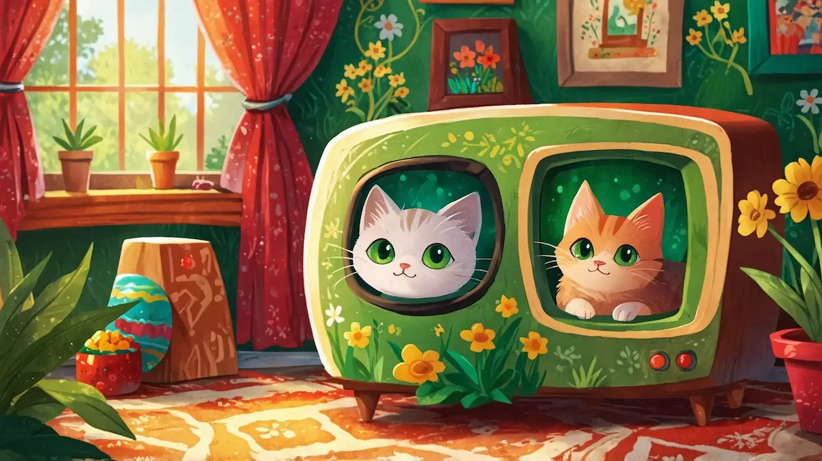 Kotka Tosia i Magiczny Ogród - Urocza opowieść dla dzieci