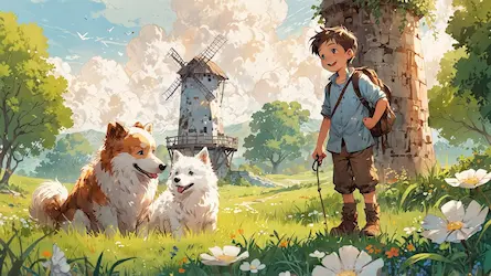 Tajemnicza historia Franka i Starego Młyna