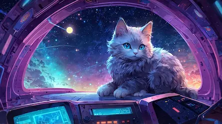 Kosmiczny Kotek Szymek