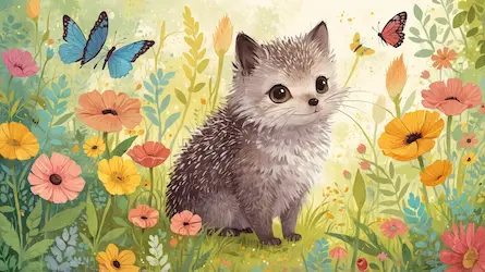 Historia Kici w Tajemniczym Ogrodzie