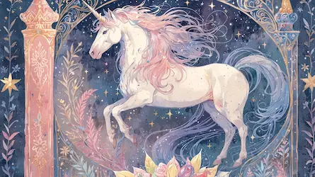 Tajemnica Zamku Jednorożców - Magiczna story o Mateuszu