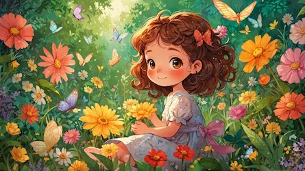 Ula i Tajemnicze Kwiaty