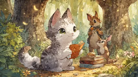 Kotek Szymek i Tajemniczy Kemping