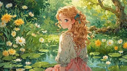 Karolinka i Zaczarowany Staw 