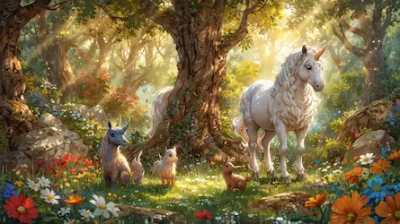 Magiczna historia Maxa w lesie czarów