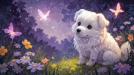 Piesek, który chciał spać spokojnie