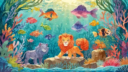 Historia przyjaźni Leo i Timo w podwodnym świecie