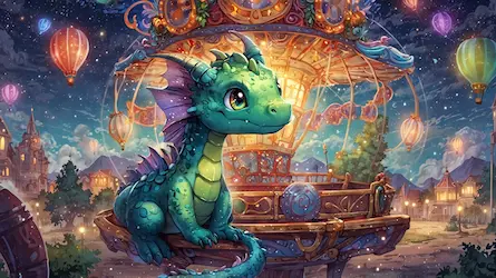 Smok Płomyczek i Tajemnicza Przygoda