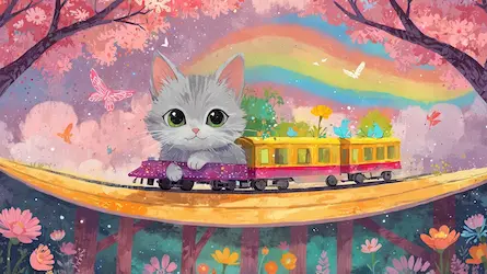 Magiczna podróż pociągiem 