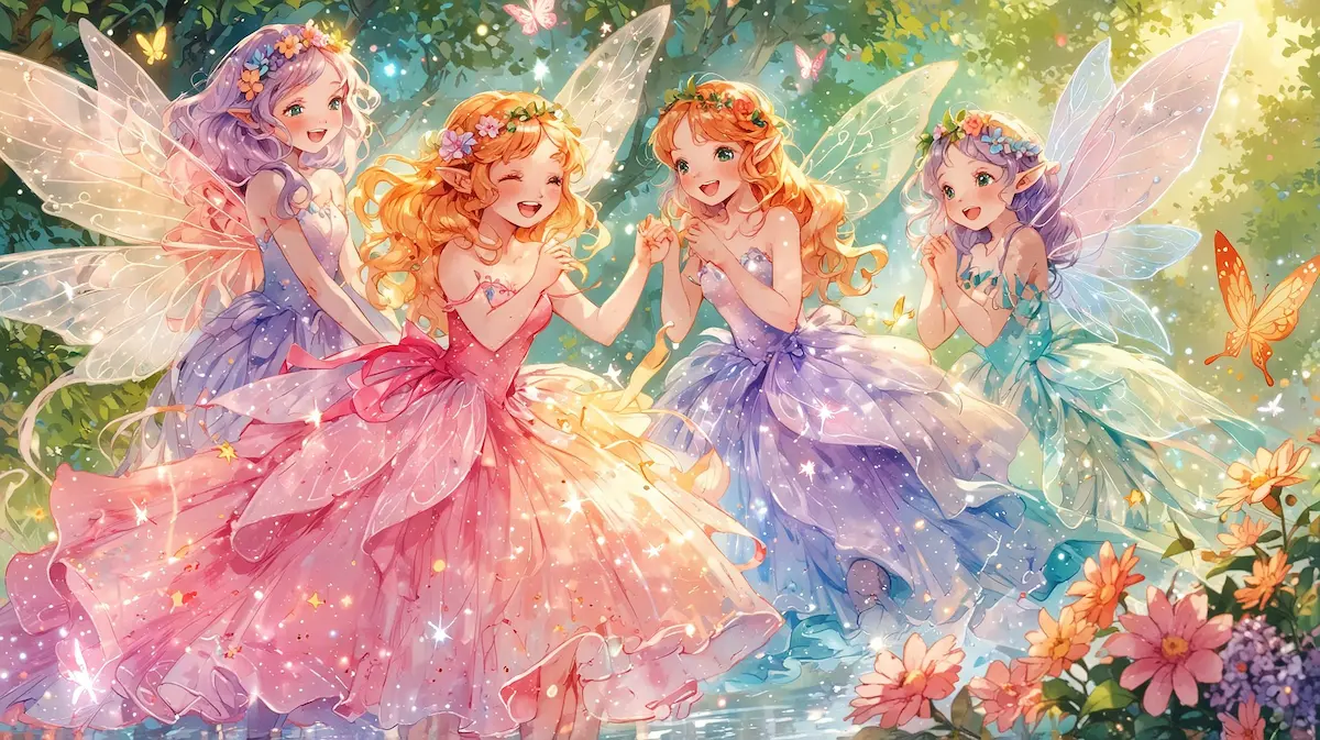 Różowy Pociąg Wróżek