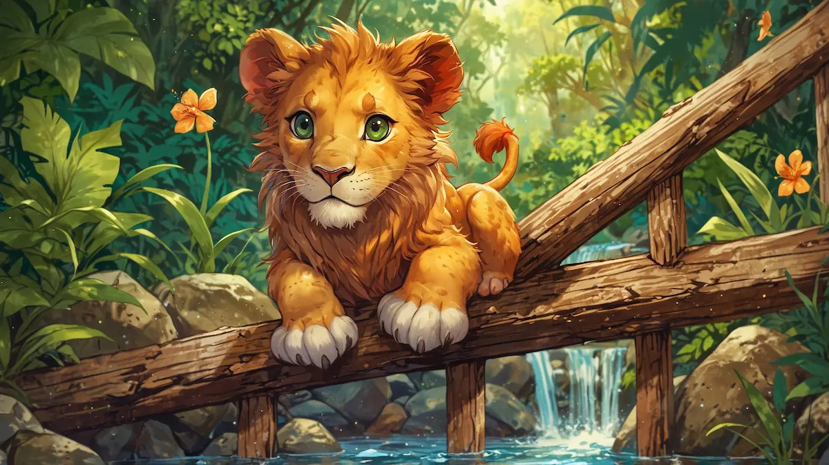 Przygoda Małego Lwa Leosia