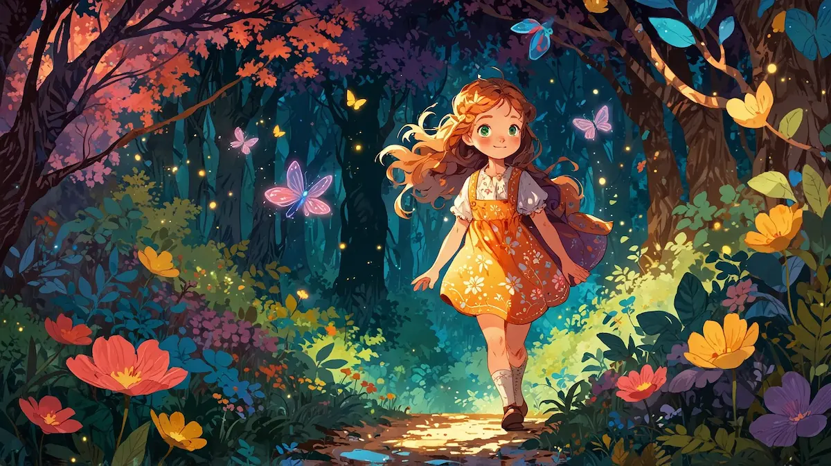 Nadia i Leśne Zwierzęta