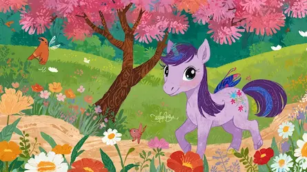 Przygoda Konika Ady w Magicznym Lesie