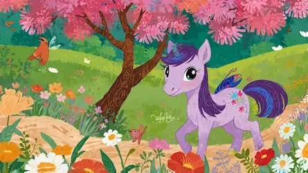 Przygoda Konika Ady w Magicznym Lesie